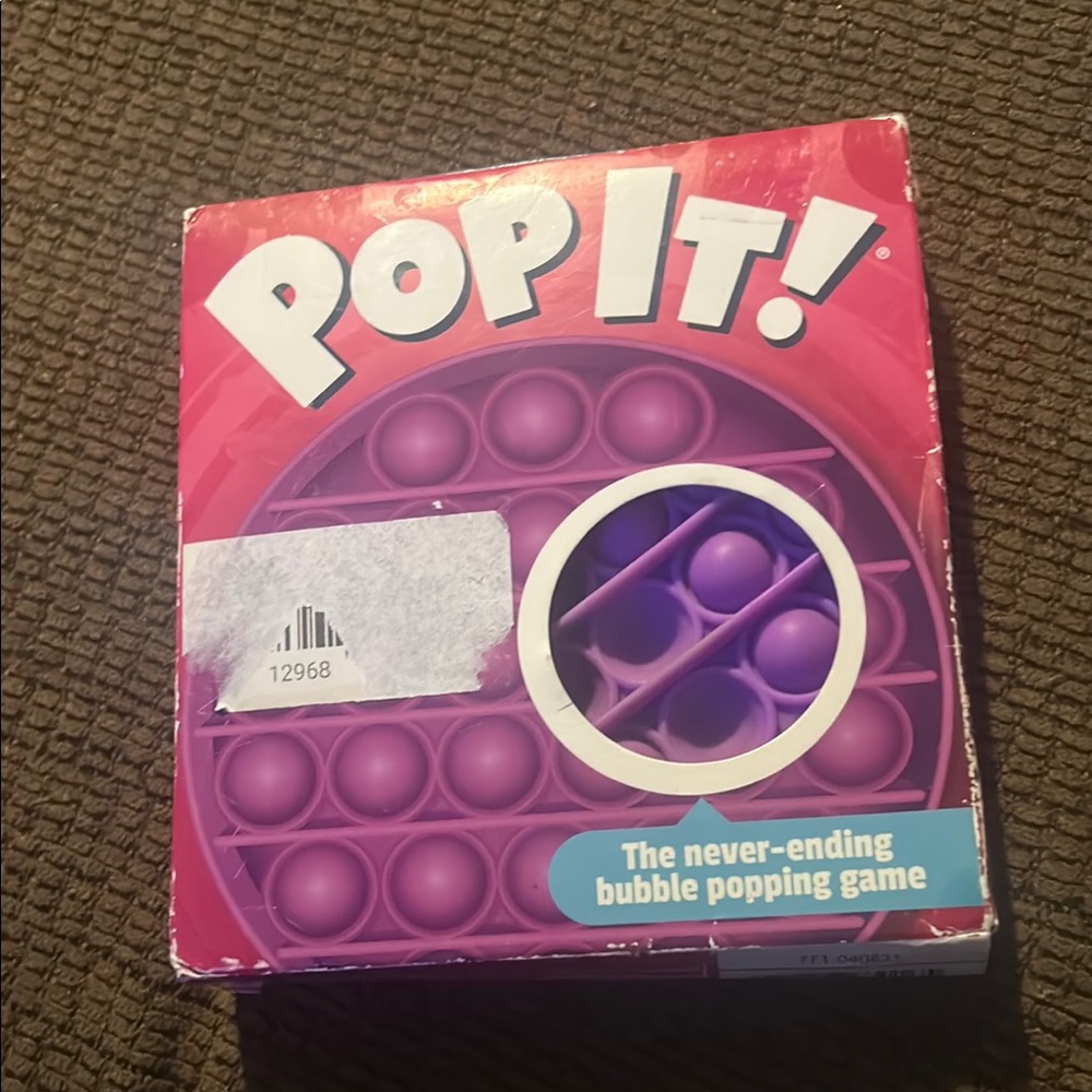 Pop It! Purple Bubble Popping Game